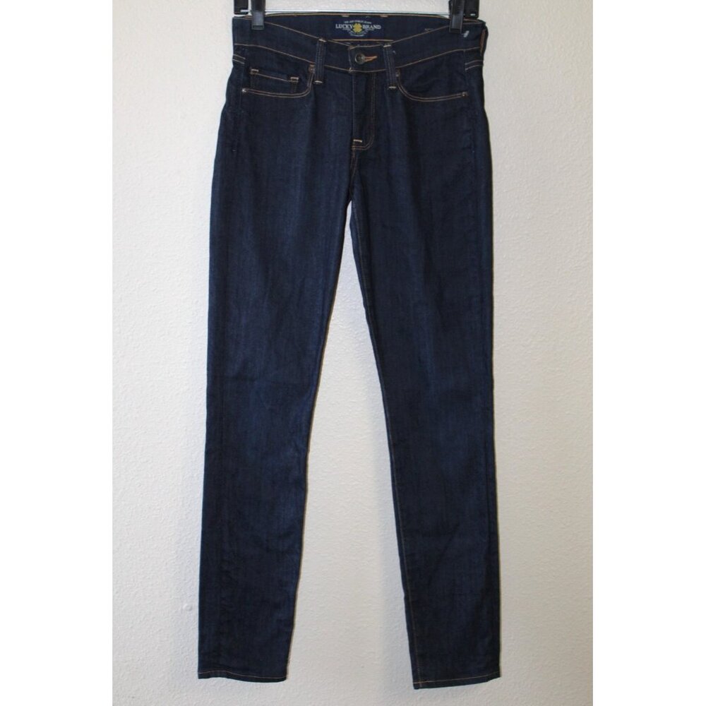 Lucky Brand Womens Dark Wash Sofia Skinny Jeans 2/26